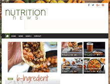 Tablet Screenshot of nutrition-food.info